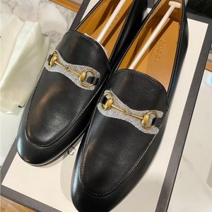 Authentic brand new Gucci Jordan leather Loafer size38